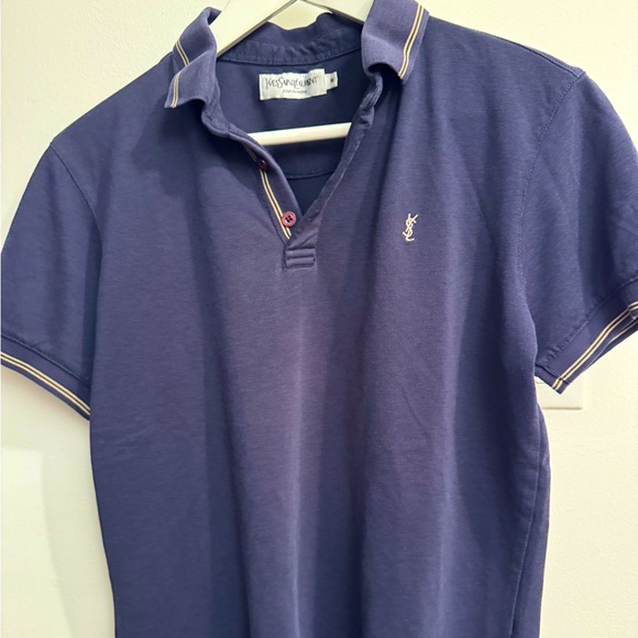 Medium Yves Saint Laurent polo tshirt. 10/10 condition. - Picture 1 of 6